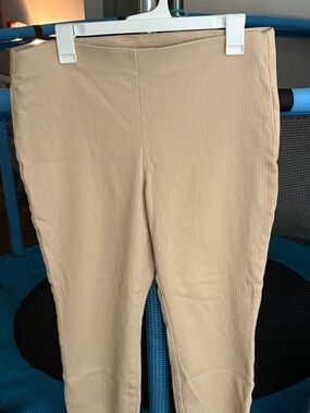 Alfani Neutral Knit-Texture Pull-On Pants